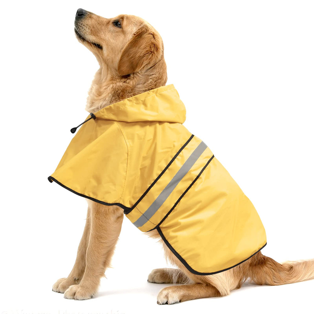 Ézierfy imperméable chien capuche: protège efficacement votre compagnon lors des sorties pluvieuses.