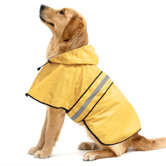 Ézierfy imperméable chien capuche: protège efficacement votre compagnon lors des sorties pluvieuses.