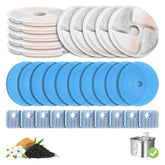 EZMioo filtre fontaine chat carre 2-2l pour eau plus pure