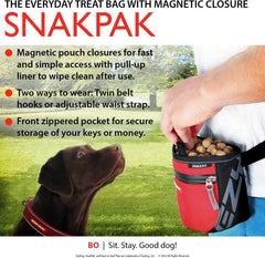 ÉzyDog SnakPak – garniture réfléchissante pour plus de visibilité nocturne.