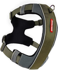 Harnais EzyDog X-Link avec attache avant pour un contrôle précis lors de l'entraînement.
