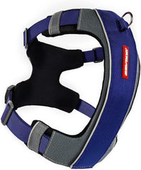 Harnais EzyDog X-Link avec attache avant pour un contrôle précis.