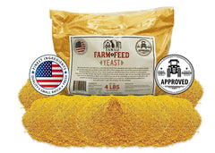 FAMILY FARM AND FEED levure bière en sachet 4 livres, goût apprécié pour animaux et sols.