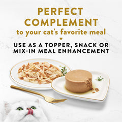 Fancy Feast Appetizers, tranches boeuf, topping appétissant sur croquettes