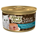 Fancy Feast Savory Centers centre-sauce gourmet au thon, pour repas plus savoureux.
