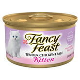Fancy Feast chaton pâté poulet : texture tendre appréciée par le chaton.