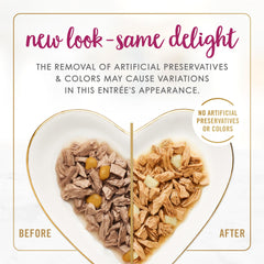 Fancy Feast Delights jus poulet cheddar, repas savoureux pour félins