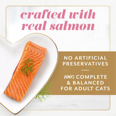 Fancy Feast Gems Halo de sauce savoureuse, cascade de saveurs pour chat.