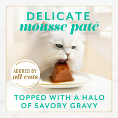 Fancy Feast Gems Mousse en portions individuelles faciles à servir pour les repas quotidiens.