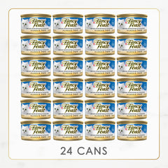 Fancy Feast Pâté ingrédients-reels: ingrédients réels de poisson pour une expérience authentique.