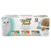 Fancy Feast pâté mer collection, boîtes 3 oz, variété fraîche pour chats gourmets