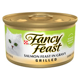 Fancy Feast Saumon Grillé et Jus Léger : bouchées savoureuses quotidiennes.