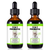 FANGCUN Probiotiques pour Chats – Bouteille 60ml, soutien digestif quotidien.