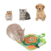 Fanlahmtasy Tapis-recherche-lapin-30cm-antiderapant: stabilité et exploration sécurisée.