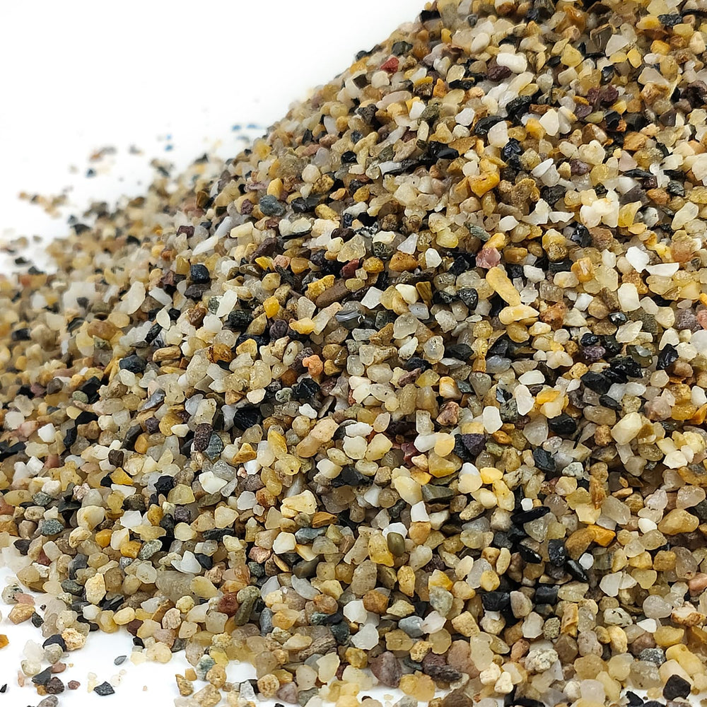 Sable FANTIAN pour bassin, gravier fin 1/16 pouce, décor sûr pour aquarium.