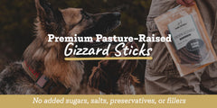 Farm Hounds gesiers-de-canard-seches, friandise protéinée pour chiens actifs.