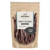 Farm Hounds gesiers dinde pack 4oz, friandise pratique pour entraînement.