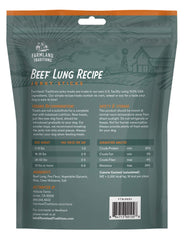 Farmland Traditions Boeuf-Poumons Jerky Tranche: texture tendre adaptée à tous les chiens.