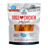 Farmland Traditions viande séchée de poulet premium pour chien, texture tendre et saveur riche.