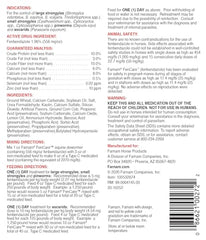 Emballage FenCare Safe-Guard 5 onces prêt à l’emploi pour écurie.
