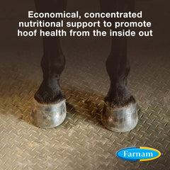 Emballage Farnam Horseshoer’s Secret affichant des pellets faciles à intégrer.