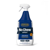 Farnam No Chew Spray sur la bouteille, prêt à l’emploi pour prévenir le rongement.