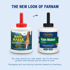 Farnam Rain Maker avec brosse integree, soin pratique des sabots.