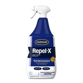 Repel-X Farnam en spray sur cheval, protection contre les mouches.