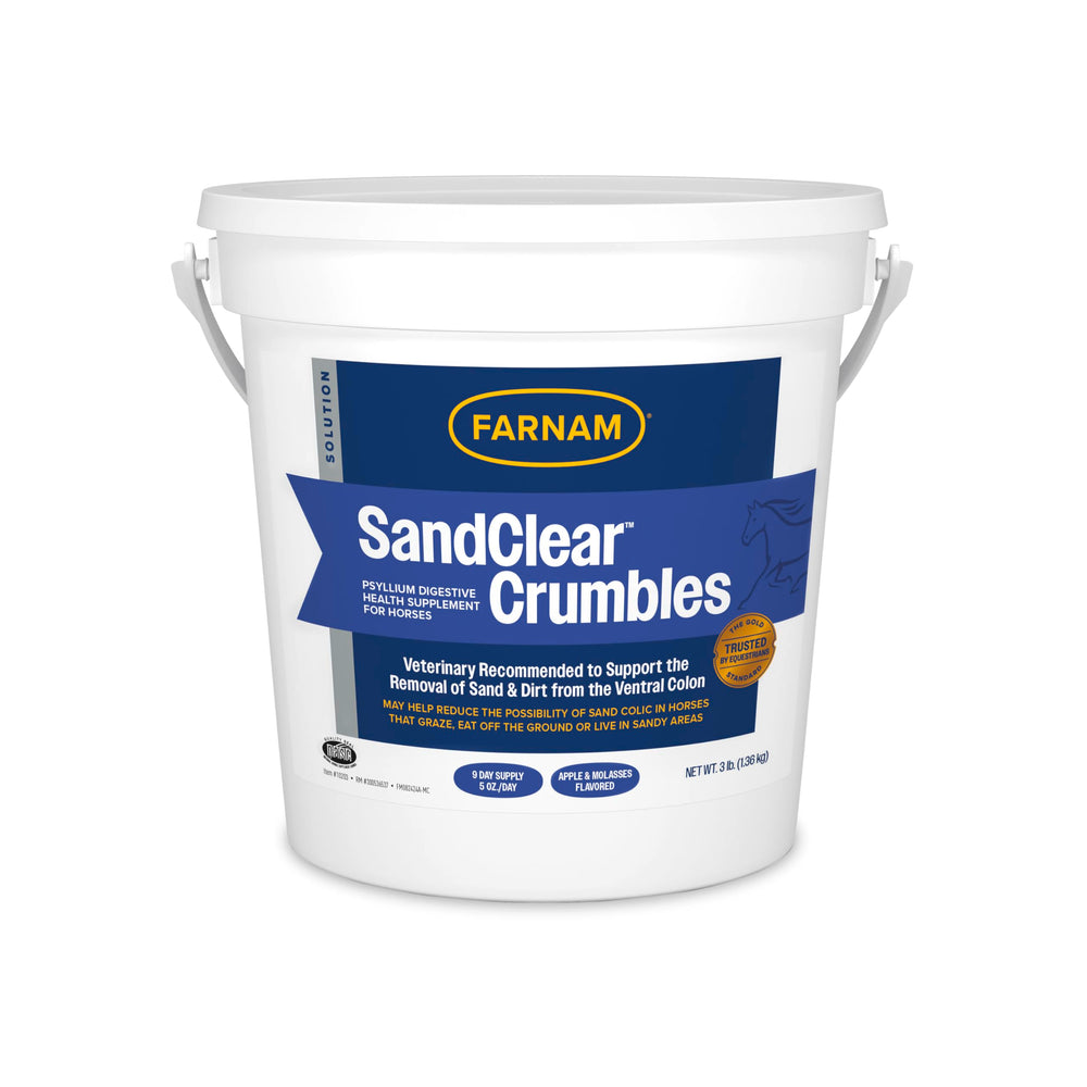 Emballage Farnam SandClear Crumbles prêt à l’emploi pour addition rapide à la ration