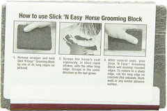 Farnam Slick 'N Easy poils-brillants cheval après usage, lustrage rapide et efficace.