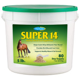 Farnam Super 14: bouteille et étiquette, usage simple pour pelage sain