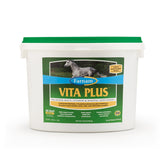 Bouteille Farnam Vita Plus prête à soutenir la nutrition quotidienne du cheval.