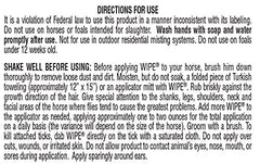 Farnam Wipe Original, protection contre insectes pour chevaux en carrière ou en paddock.