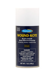 Farnam Wound-Kote bouteille-pompe bleue: soin antiseptique rapide pour chevaux et chiens
