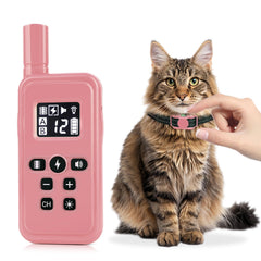 Le collier-chat FASHILEAD avec télécommande pour entraînement précis à distance.