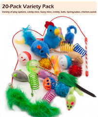 Fashion's Talk – souris au catnip pour susciter curiosité et interaction.