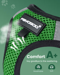 Laisse Fayogoo de 5 pieds neon vert liberté contrôlée pour sorties