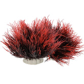 FdcLixuvol ensemble de plantes artificielles pour aquarium, noir et rouge, aspect naturel et maintenance simple.