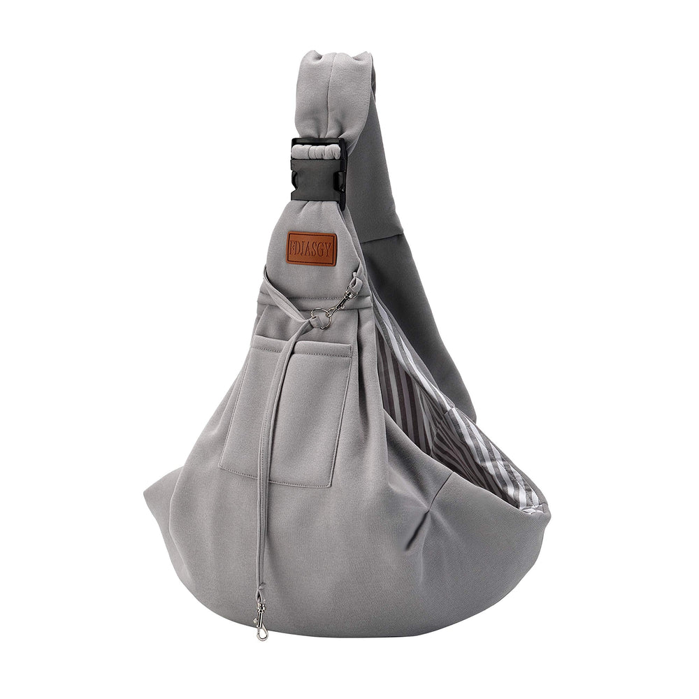 FDJASGY sac porte-chien petit, porté près du corps pour mains libres lors des promenades.