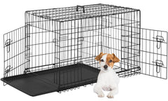 FDW cage chien 24 pouces avant, accès rapide et sécurité.