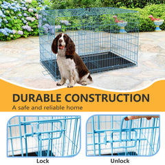 FDW cage moyen 36 pouces, diviseur intérieur pour organiser l'espace.