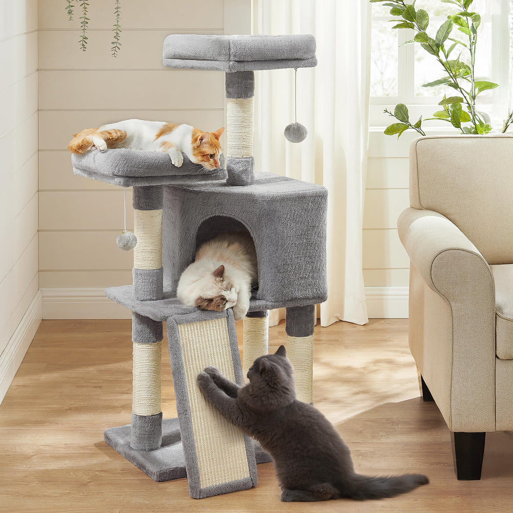 Feandrea Arbre Chat 45,3 Pouces – perchoirs hauts, repos moelleux.