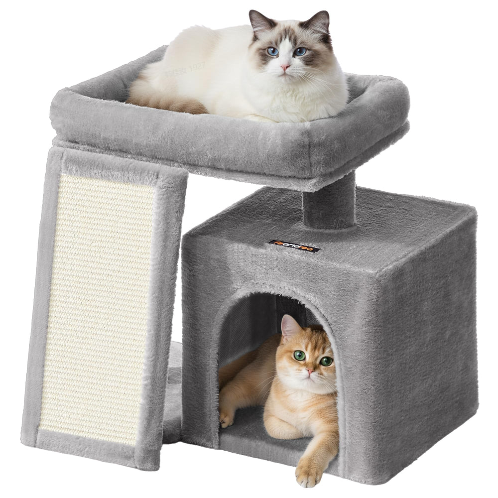 Feandrea arbre chat petit base douce, espace cosy pour le repos du chat