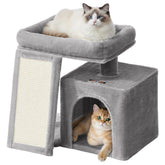 Feandrea arbre chat petit base douce, espace cosy pour le repos du chat
