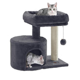 Feandrea arbre chat petit colonne sisal, poste robuste pour griffade et exploration en hauteur