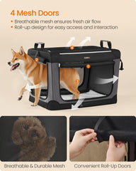 Feandrea matelas-sherpa-doux, confort moelleux pour repos du chien.