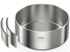 Bol Feedoo double paroi 2L, pour aliments ou eau, isolation efficace.