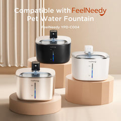 FEELNEEDY filtre-pompe et éponges, remplacement pratique pour fontaine chat
