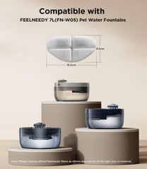 FEELNEEDY-eponge-pompe-10-pack pour remplacement rapide