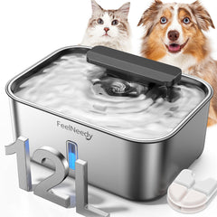 Fontaine FEELNEEDY 12L pour chien — grande capacité pratique.